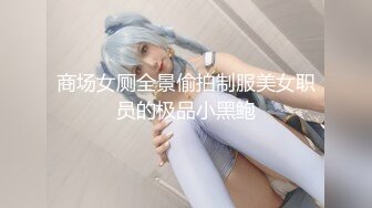 商场女厕全景偷拍制服美女职员的极品小黑鲍