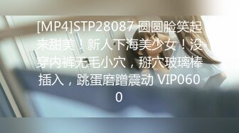 [MP4]STP28087 圆圆脸笑起来甜美！新人下海美少女！没穿内裤无毛小穴，掰穴玻璃棒插入，跳蛋磨蹭震动 VIP0600