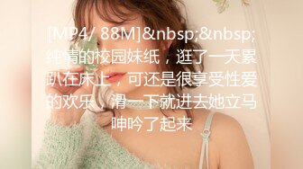 [MP4/ 88M]&nbsp;&nbsp;纯情的校园妹纸，逛了一天累趴在床上，可还是很享受性爱的欢乐，滑一下就进去她立马呻吟了起来