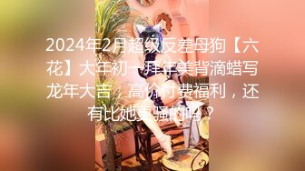 2024年2月超级反差母狗【六花】大年初一拜年美背滴蜡写龙年大吉，高价付费福利，还有比她更骚的吗？