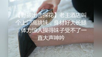 【野狼出击探花】老王酒店叫个上门高挑妹，身材好大长腿，体力惊人操得妹子受不了一直大声呻吟