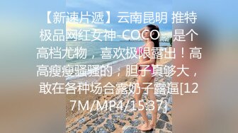 【新速片遞】云南昆明 推特极品网红女神-COCO，是个高档尤物，喜欢极限露出！高高瘦瘦骚骚的，胆子真够大，敢在各种场合露奶子露逼[127M/MP4/15:37]