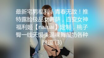 最新宅男福利！青春无敌！推特露脸极品女菩萨，百变女神福利姬【nainai】定制，桃子臀一线天馒头逼裸舞摇奶各种挑逗 (3)